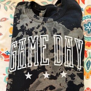Gildan Black and Gray Game Day Sweatshirt